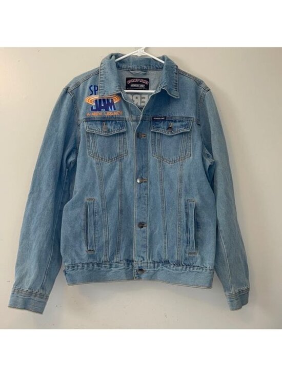 Members Only Other - Members Only Space Jam A New Legacy Denim Jacket Mens Large